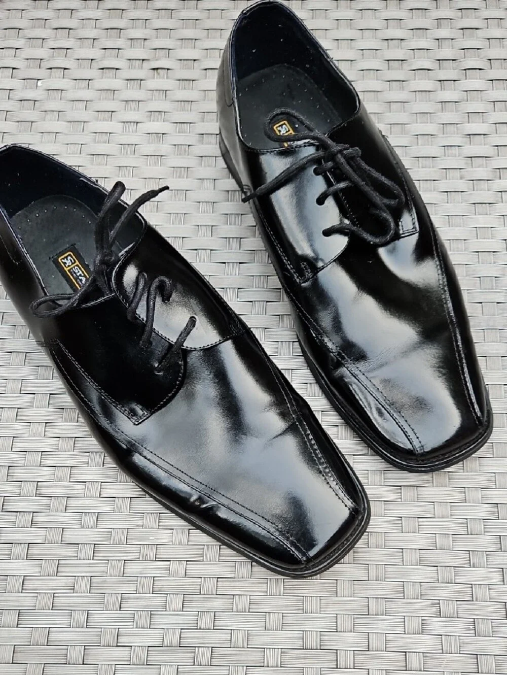Stacey Adams Men's Black 
